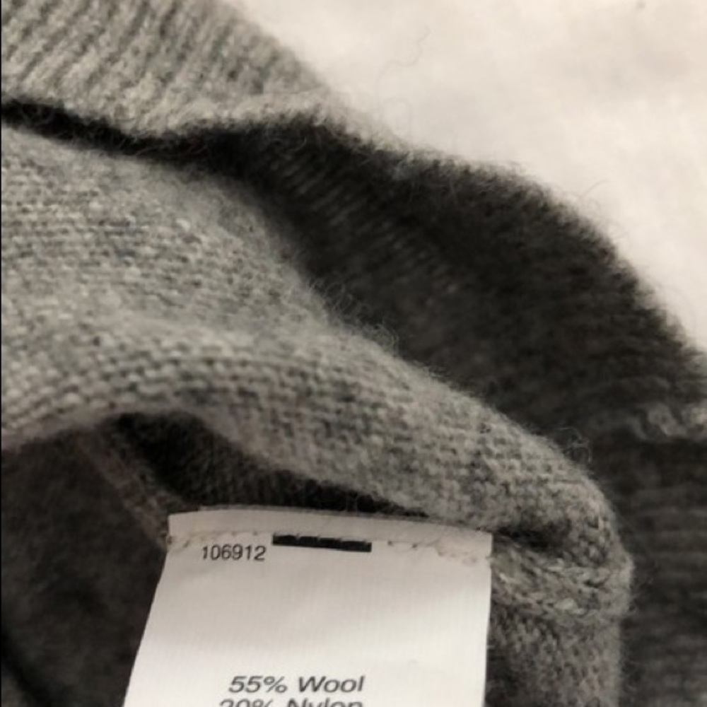 J.Crew Grey Sweater with Cashmere and Jewels - Picture 7 of 7